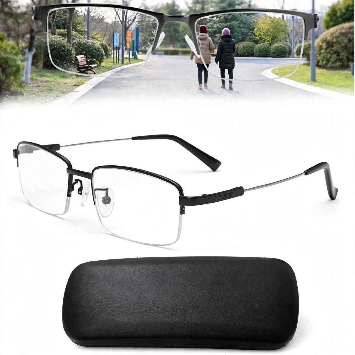 Lunettes de vue intelligentes progressives